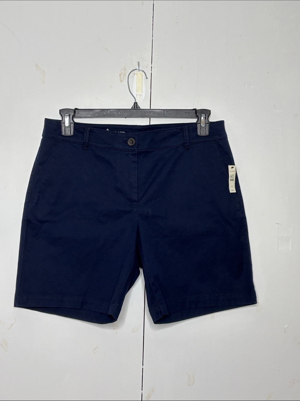Talbots NWT navy blue the weekend 7” short size 10